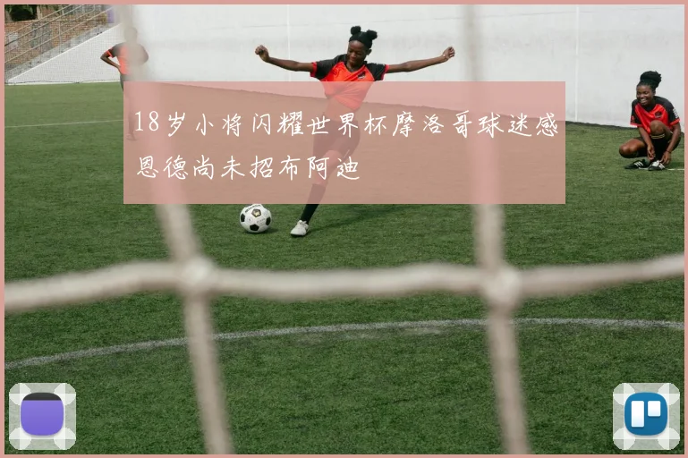 18岁小将闪耀世界杯摩洛哥球迷感恩德尚未招布阿迪
